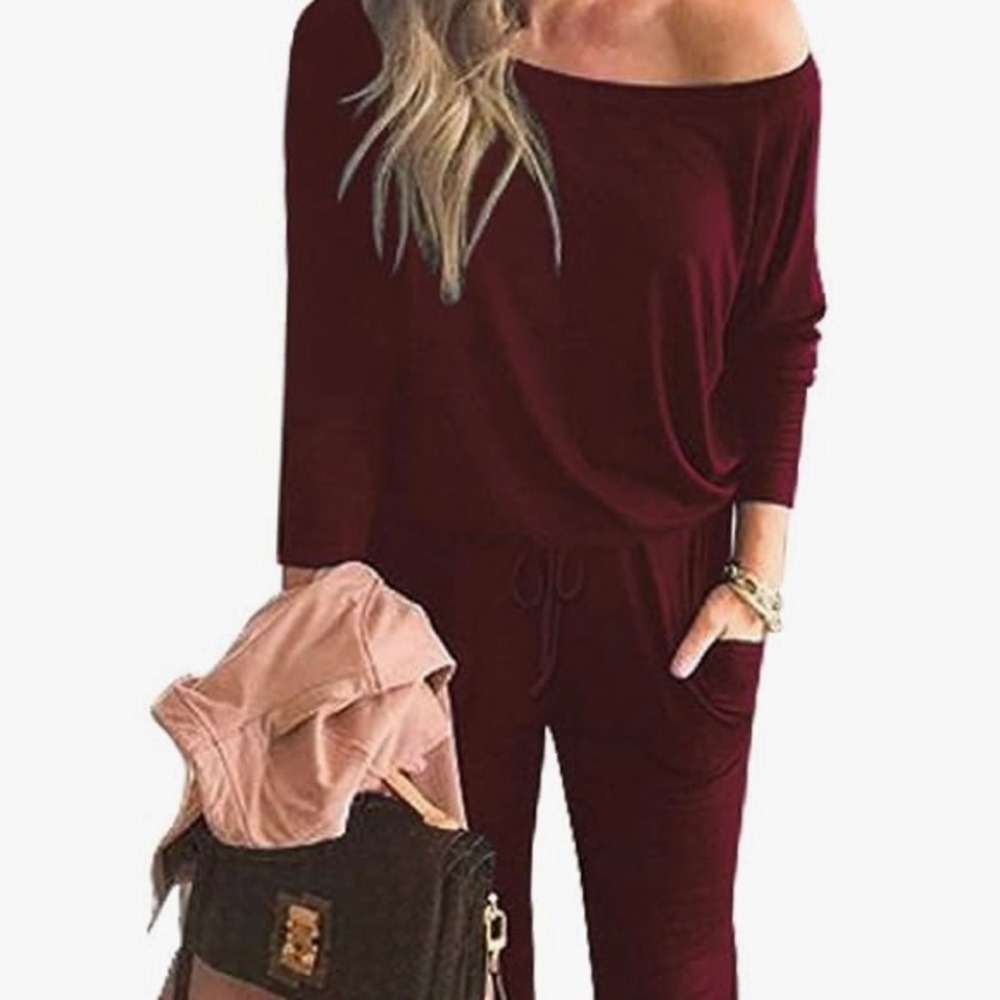 Brand New Off the Shoulder Jumpsuit